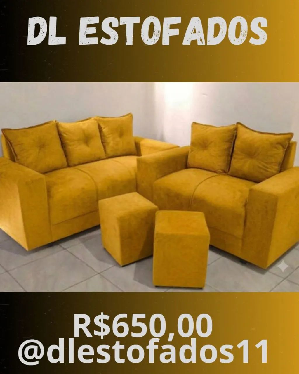 Conjunto de sofá com variedades de cores a pronta entrega  - Foto 5