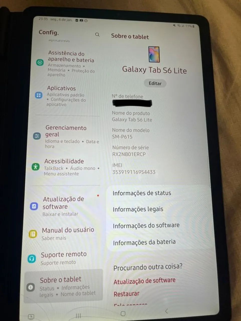 Galaxy Tab S6 Lite  - Foto 3