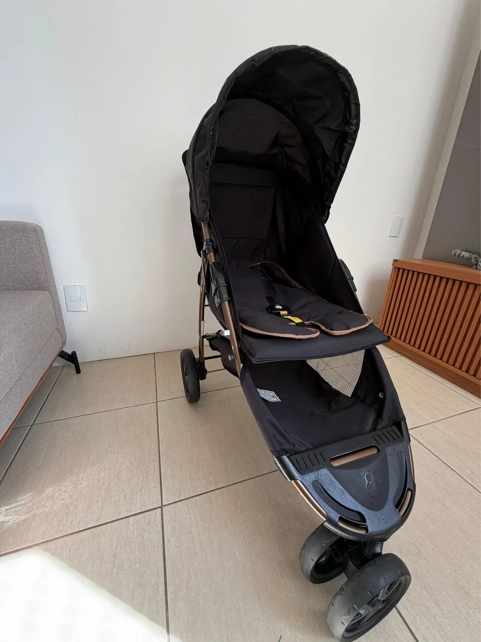 Carrinho de bebê e bebê conforto Galzerano - Foto 2