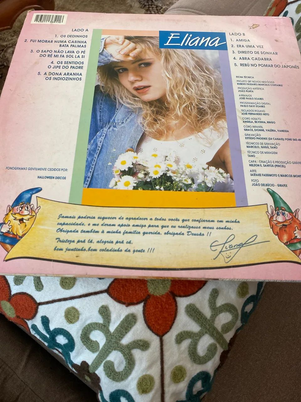 Disco vinil Eliana os dedinhos  - Foto 2