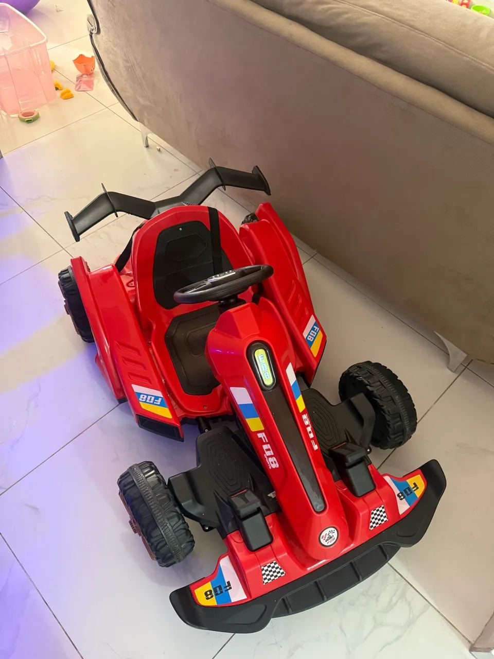 Carro elétrico Kart Infantil 