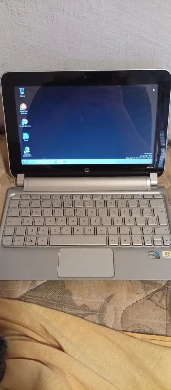 Netbook HP Mini - Intel Atom / 2GB RAM (Ideal para textos e tarefas básicas)