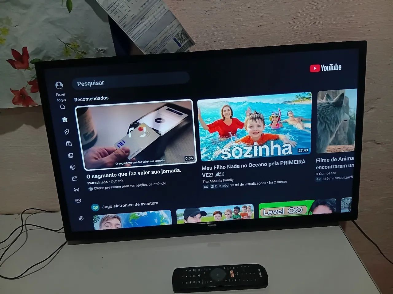 Tv smart Philips 32 polegada netflix YouTube. - Foto 2