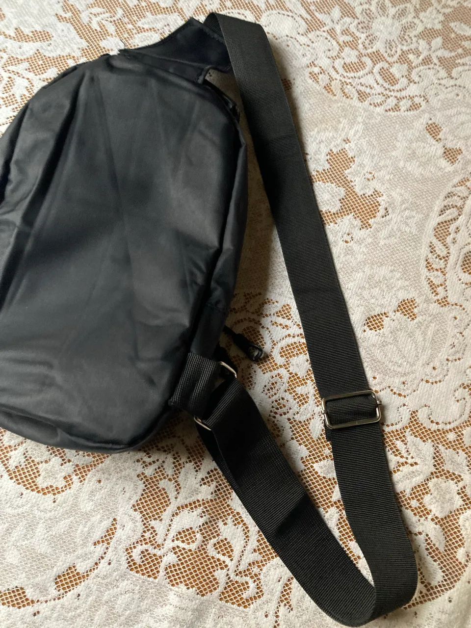 Mochila de ombro preta bolsa - Foto 2