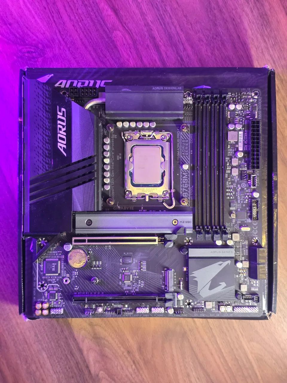 Kit I5 14600KF + B760m Aorus Pro DDR5 - Foto 3