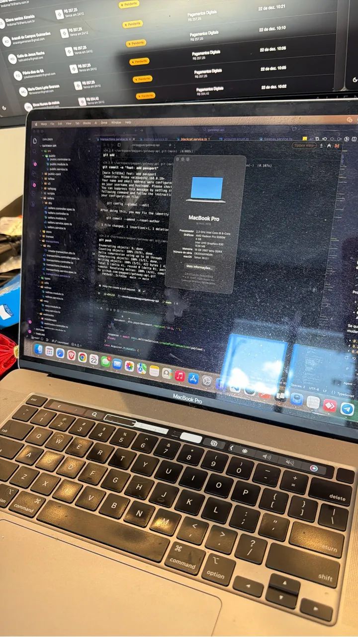 Macbook Pro i9 2019 16gb 1TB SSD - Foto 5
