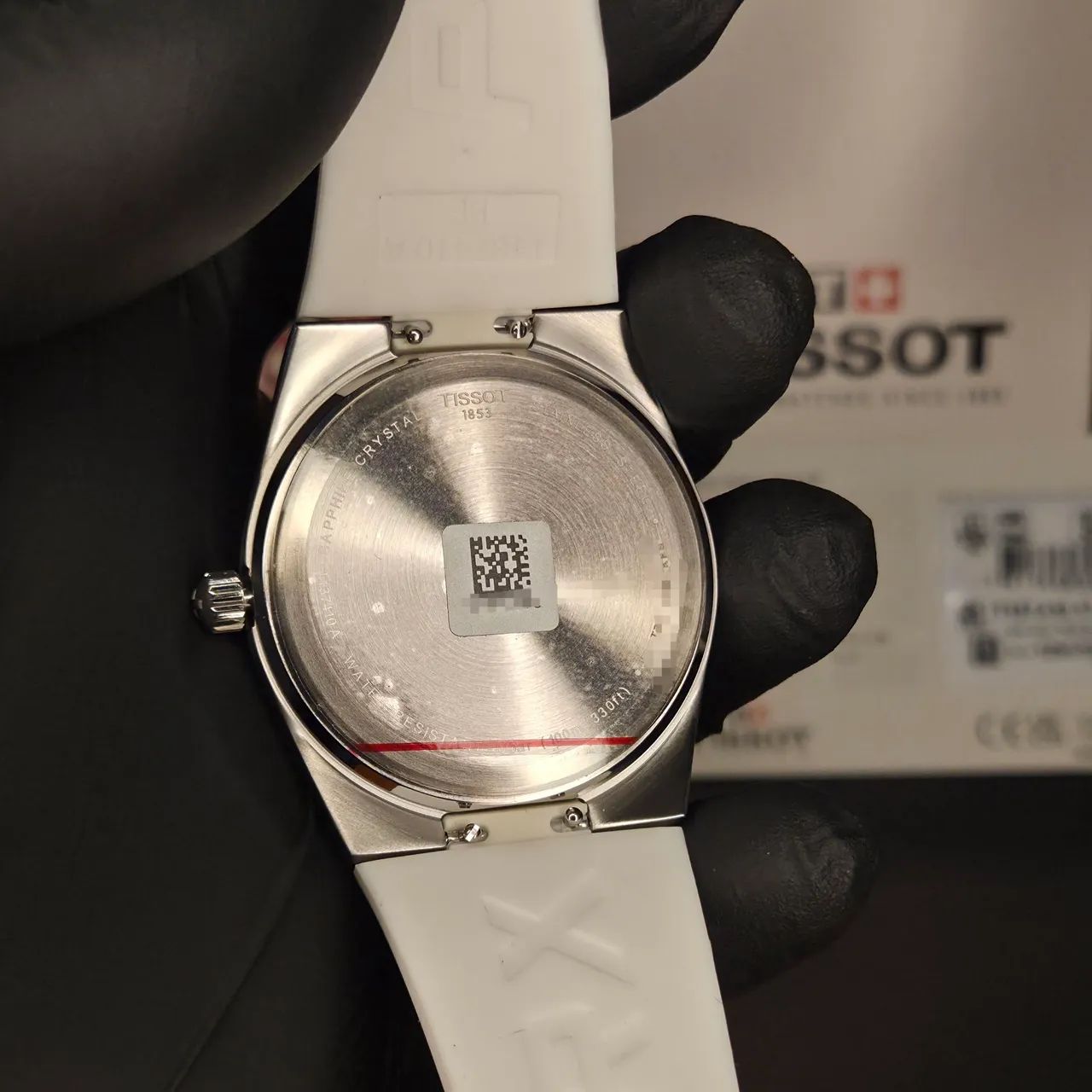 Tissot PRX 40mm Quartz (Branco Full) - NOVO  - Foto 4