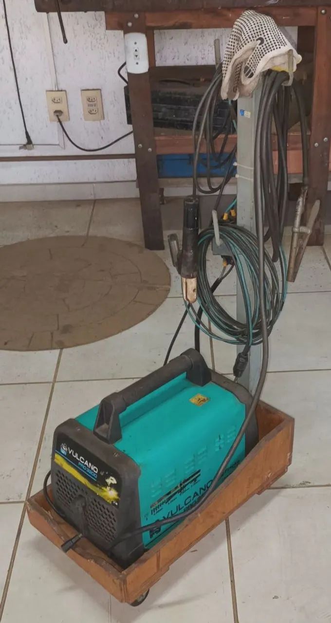 Máquina de solda VULCANO PRO 3200 completa.  - Foto 5
