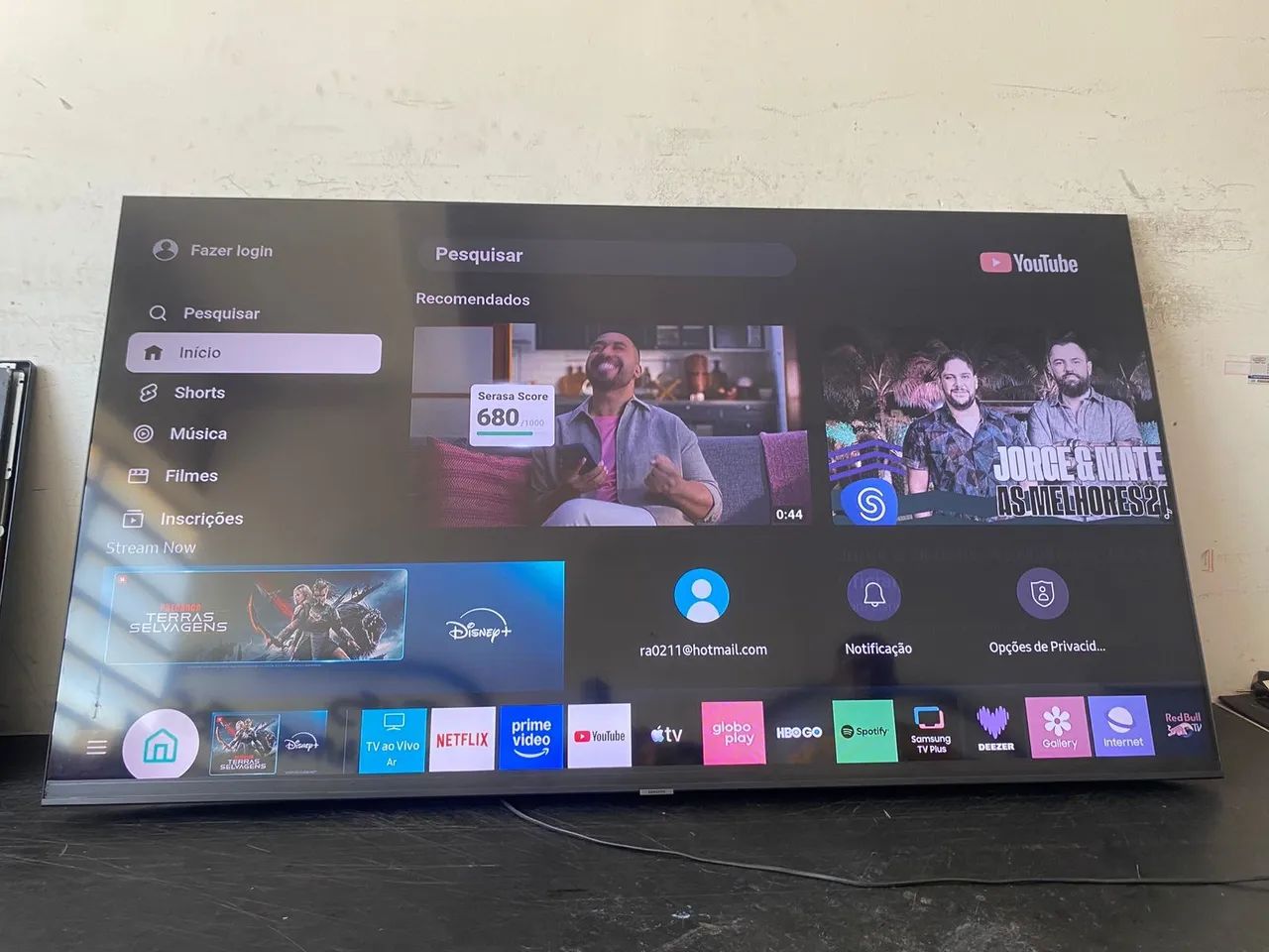 Vendo Smartv Samsung 70 polegadas 4k top de linha em estado de nova conforme fotos R$ 3100 - Foto 4
