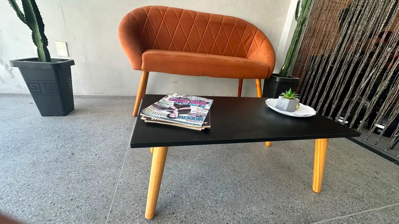 Namoradeira + mesa de centro  - Foto 3