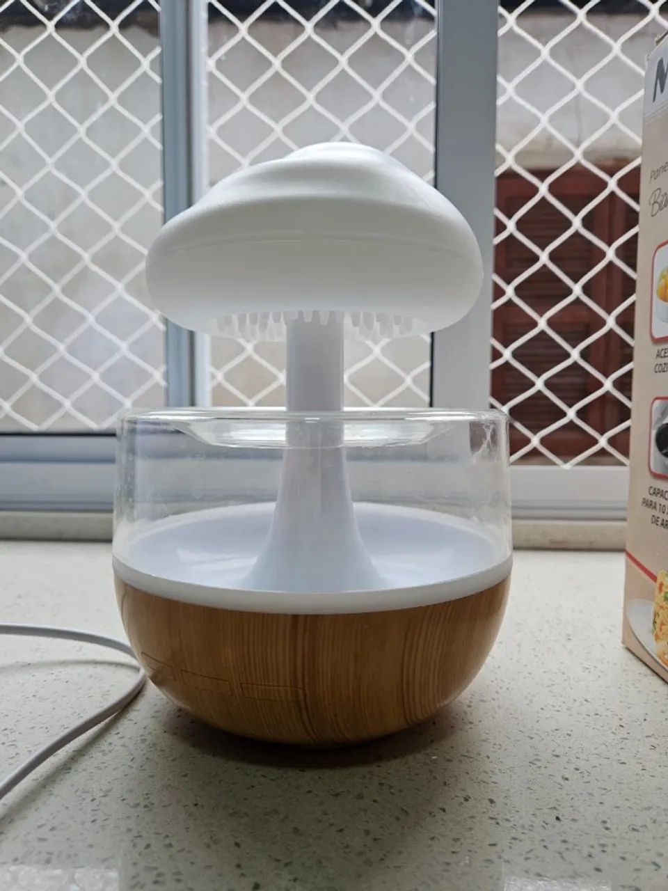 2 umidificadores de ar - WAP Air Flow + Rain Cloud LED - Foto 3