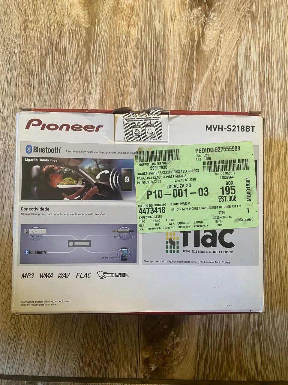 Pioneer MVH-S218BT Bluetooth USB  - Foto 2