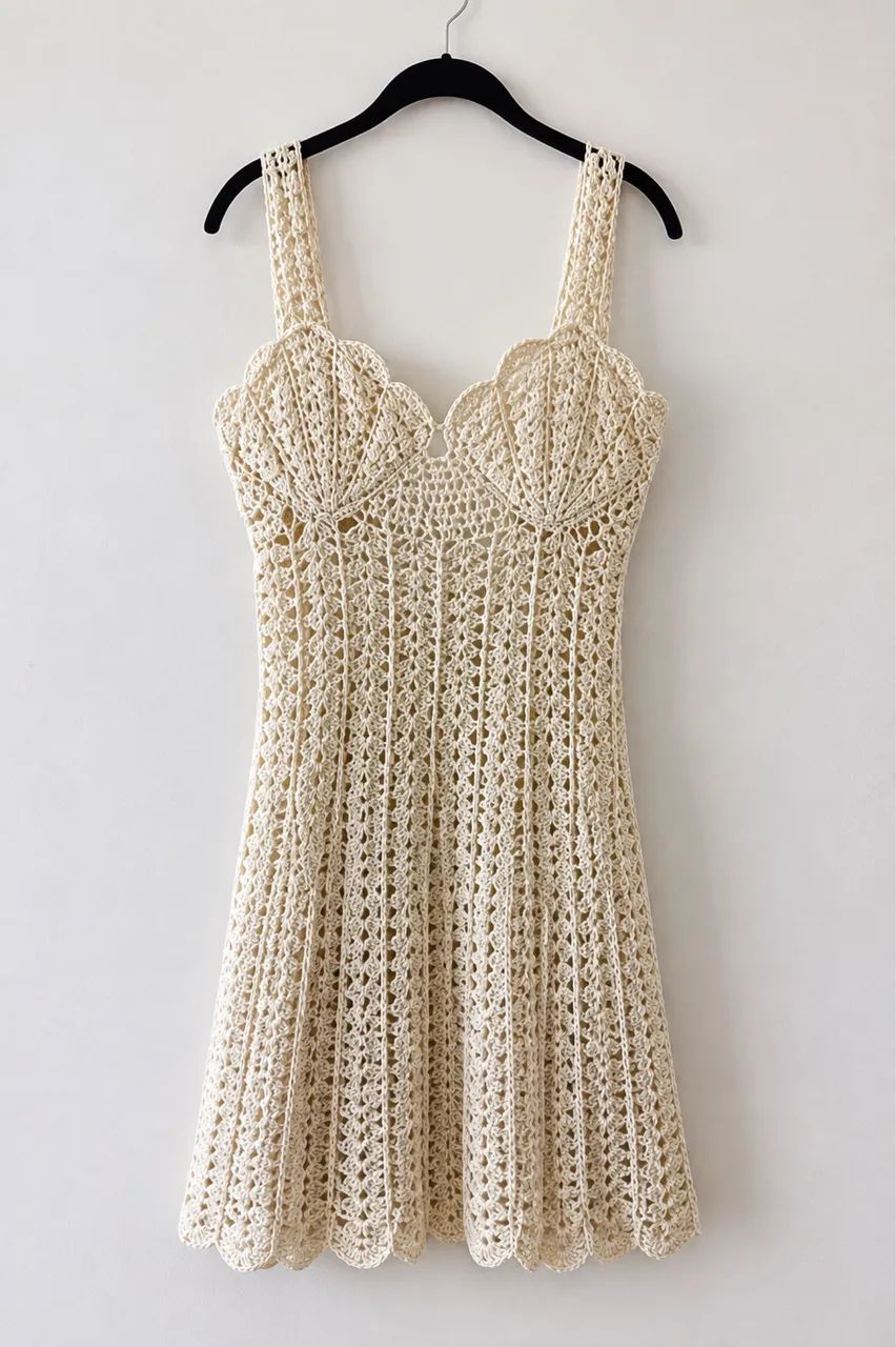 Vestido de Crochê 
