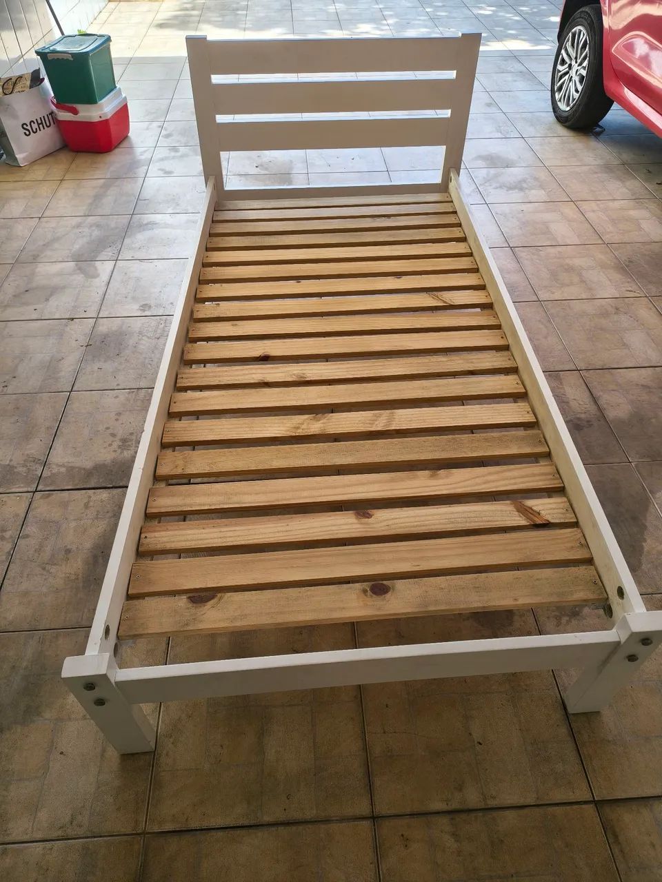 Cama de solteiro com colchão  - Foto 5