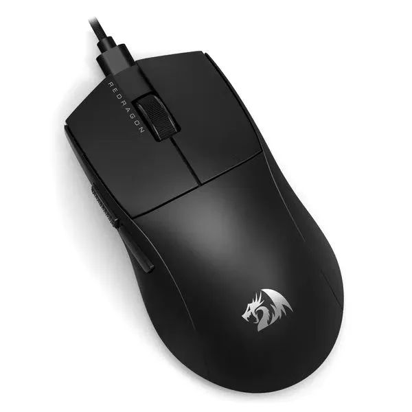 Mouse Redragon K1NG 8K M996, 26000 DPI, Ambidestro, 8000Hz, USB Tipo-C, Preto - M996