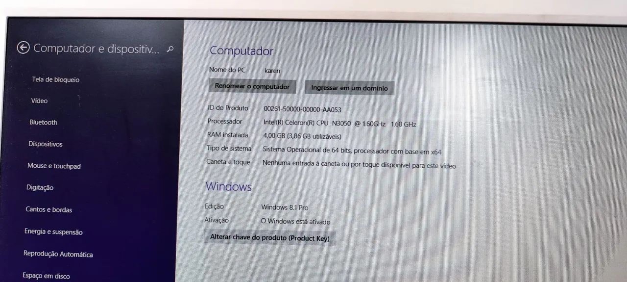 Computador HP All-In-One Branco - Foto 4