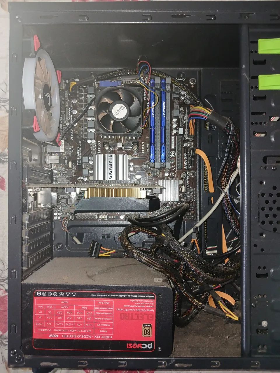 Computador com gtx 750 fx 5000 500hd 8 ram ddr3 - Foto 5