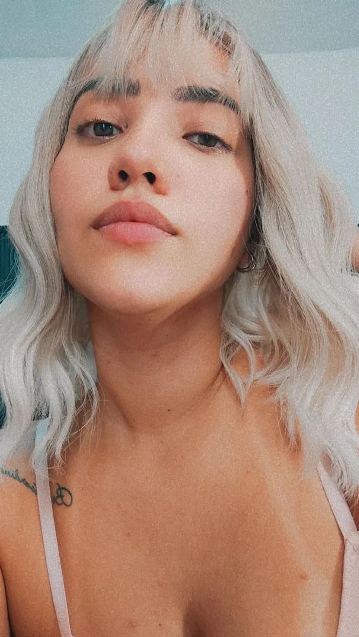 Lace franja platina
