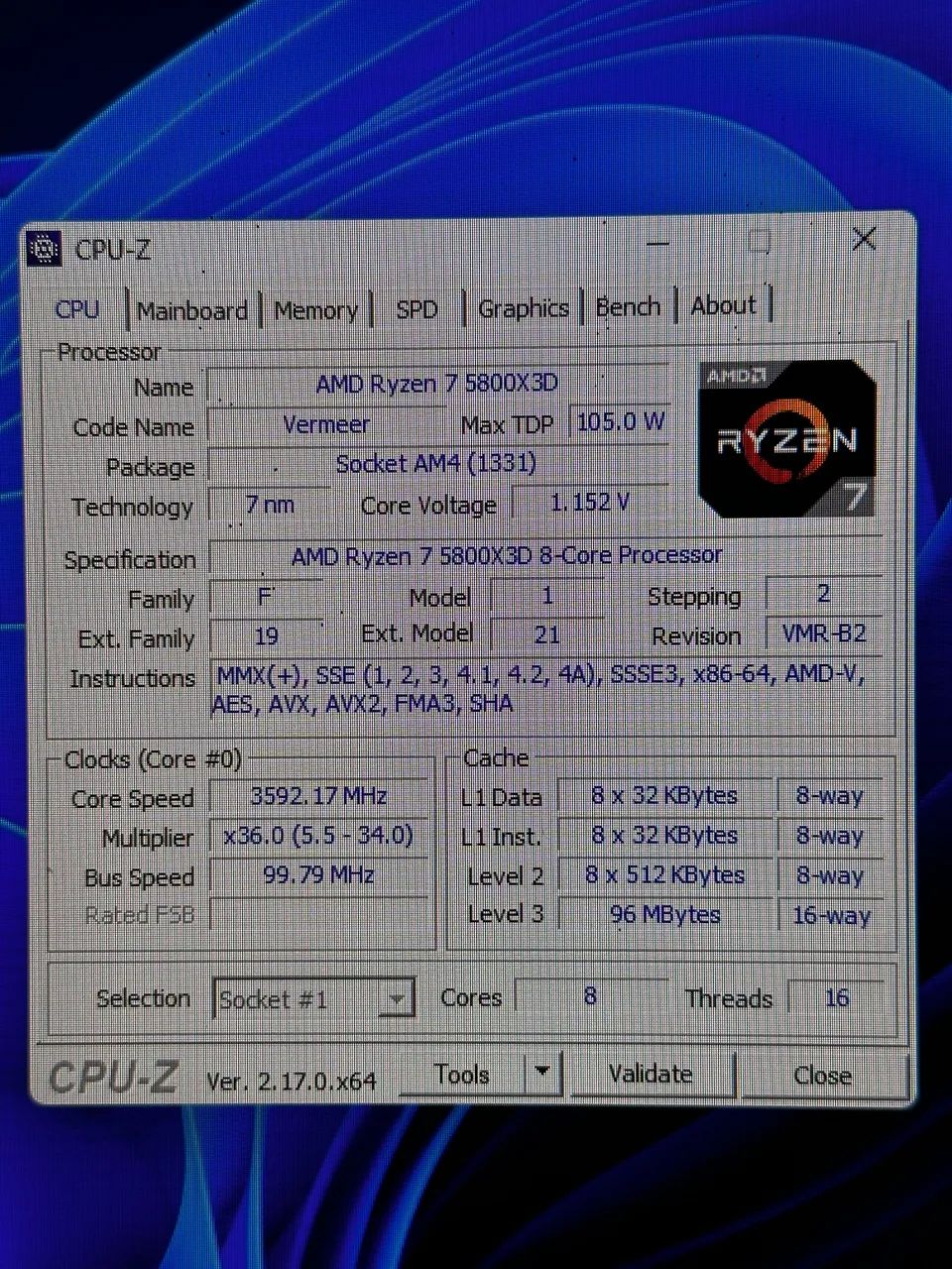 PC Gamer Ryzen 7 5800X3D - Foto 3