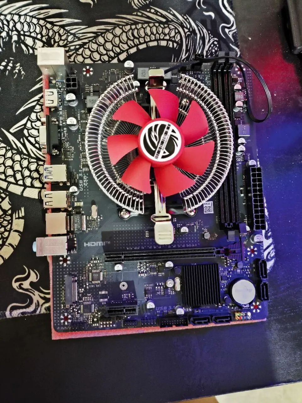 Kit Placa-Mãe Maxsun Challenger B450M + Ryzen 5 5500  - Foto 5