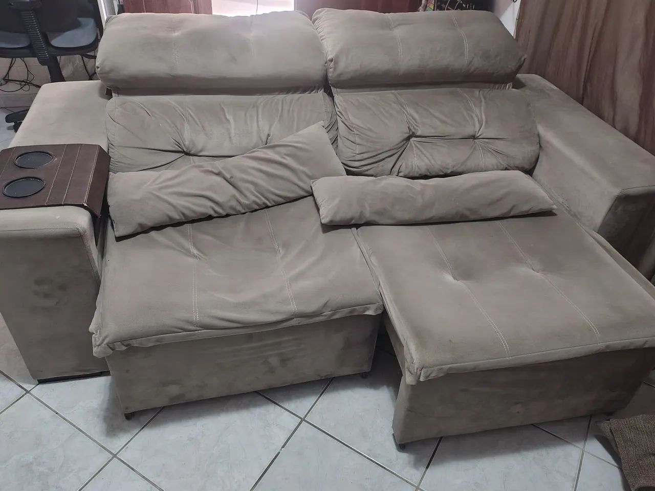 Sofá retrátil e reclinável  - Foto 2