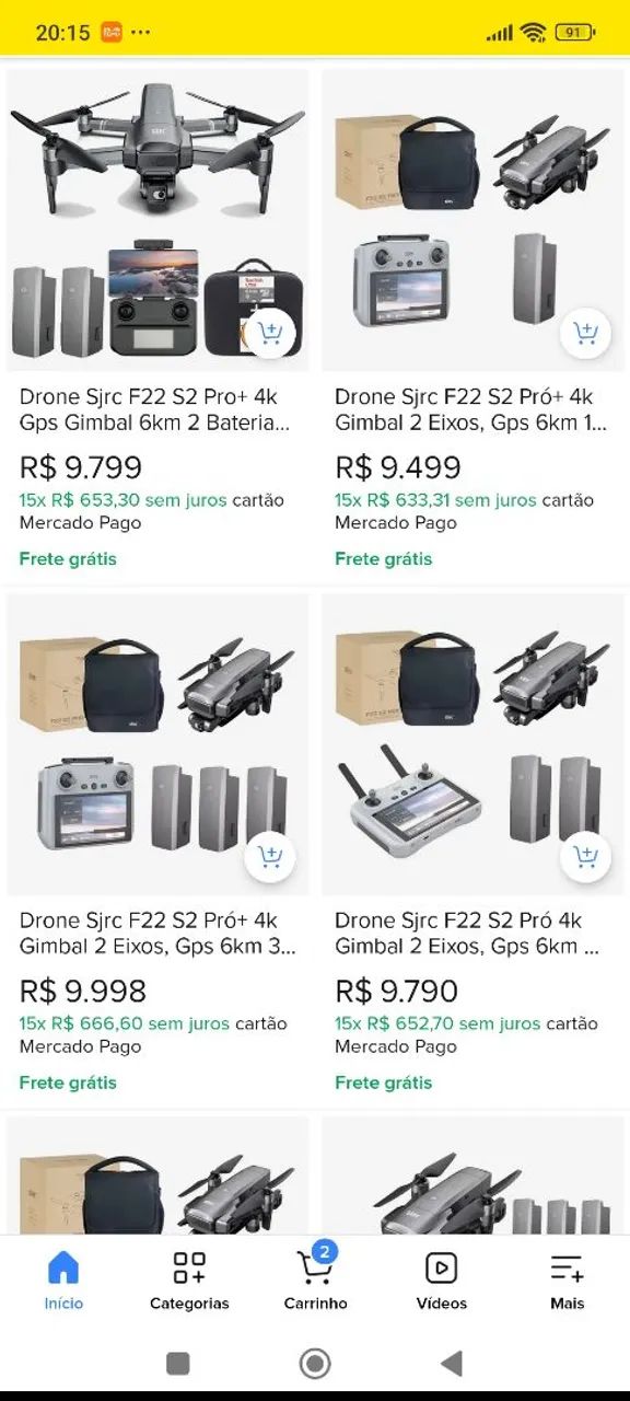 Drone profissional SJRC F22 Pro - Foto 4