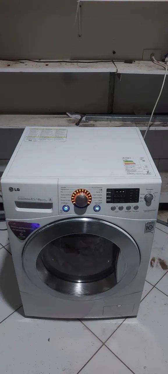 Maquina de lavar roupas LG 8.5kg 