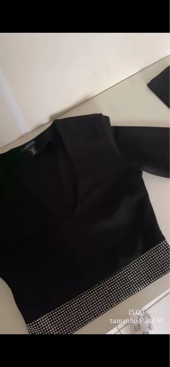 Blusa casual chique 