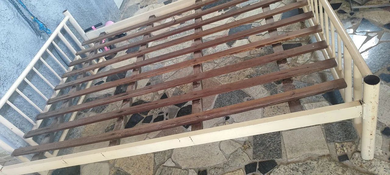 Cama de casal de ferro - Foto 4