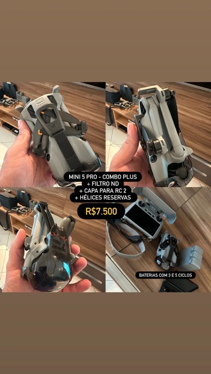DJI MINI 5 pro - combo plus - Foto 2