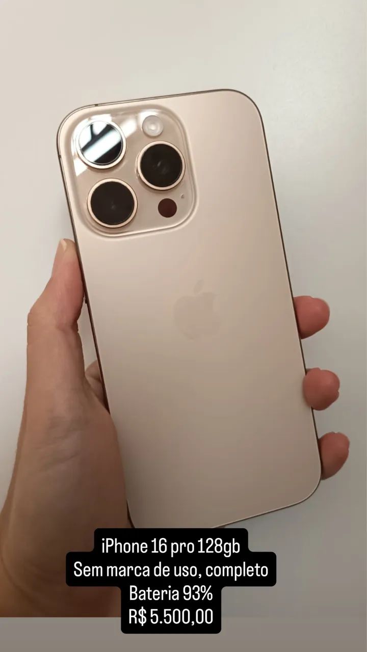 iPhone 16 pro 128gb - Foto 4