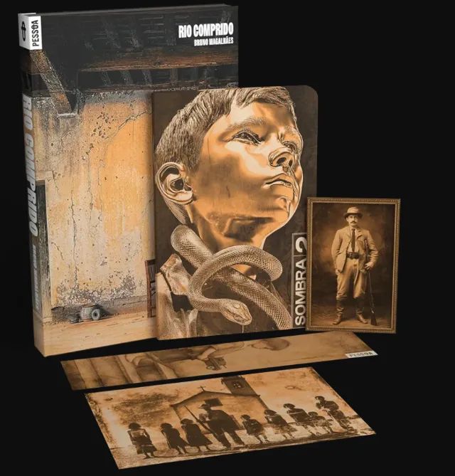 Livro Rio Comprido - Bruno Magalhães - Editora Pessôa