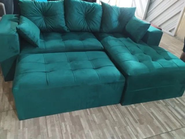 Modelo com puff grande mais confortável  - Foto 2