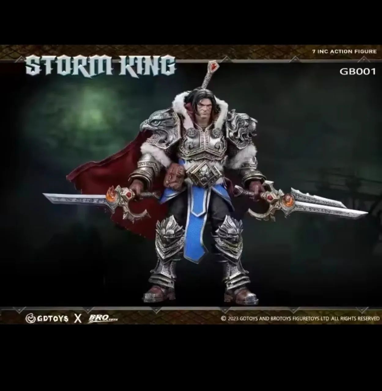 Storm king varian Warcraft brotoys  - Foto 3