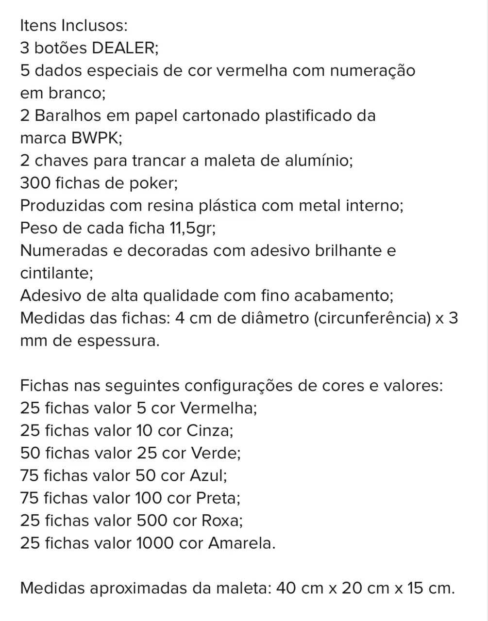 Maleta Poker 300 fichas435653583894620161