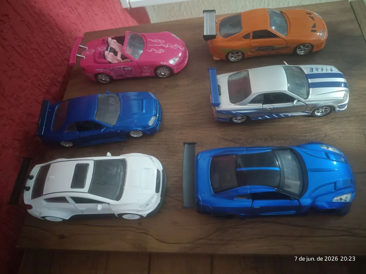 MINIATURA VELOZES E FURIOSOS ESCALA 1.32
