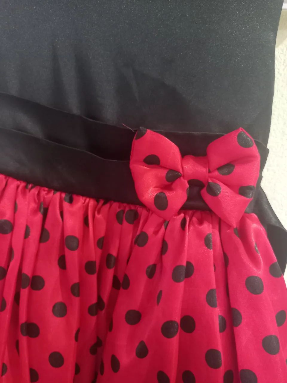 Vestido joaninha infantil lindo - Foto 4