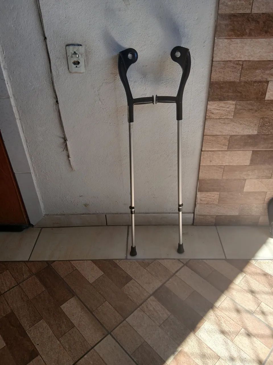 Par de muletas regulavel