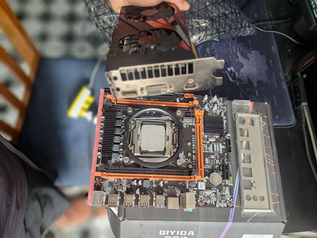 Kit Xeon x99 com processador E5 2670 V3 e Placa de Vídeo GTX 960 4gb - Foto 5
