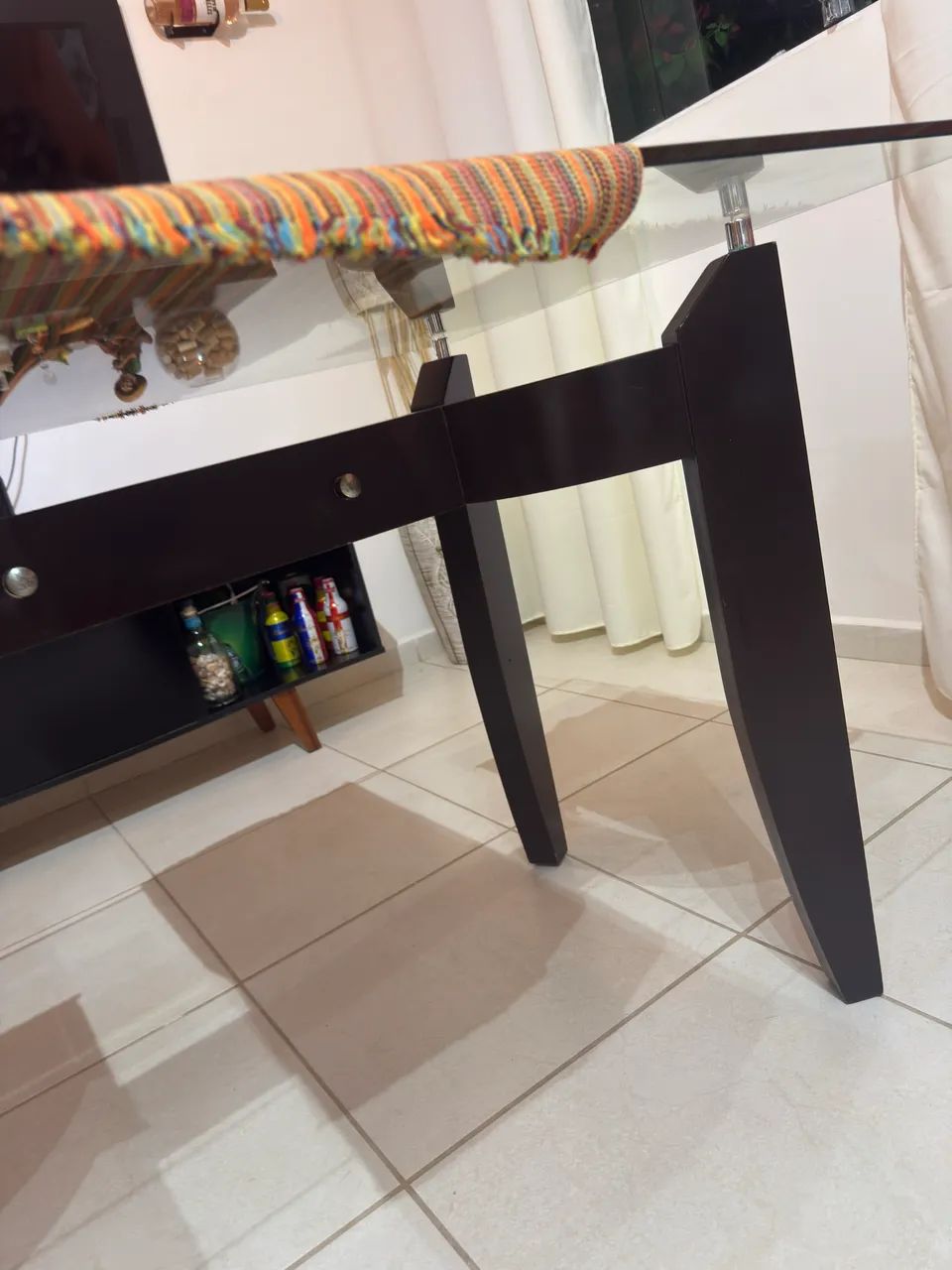Mesa com tampo de vidro  - Foto 5