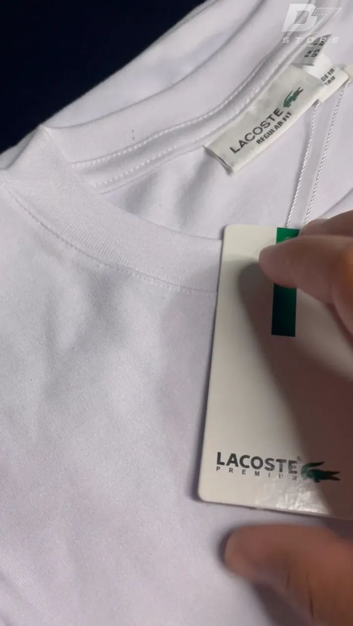 CAMISA LACOSTE BRANCA - Foto 3