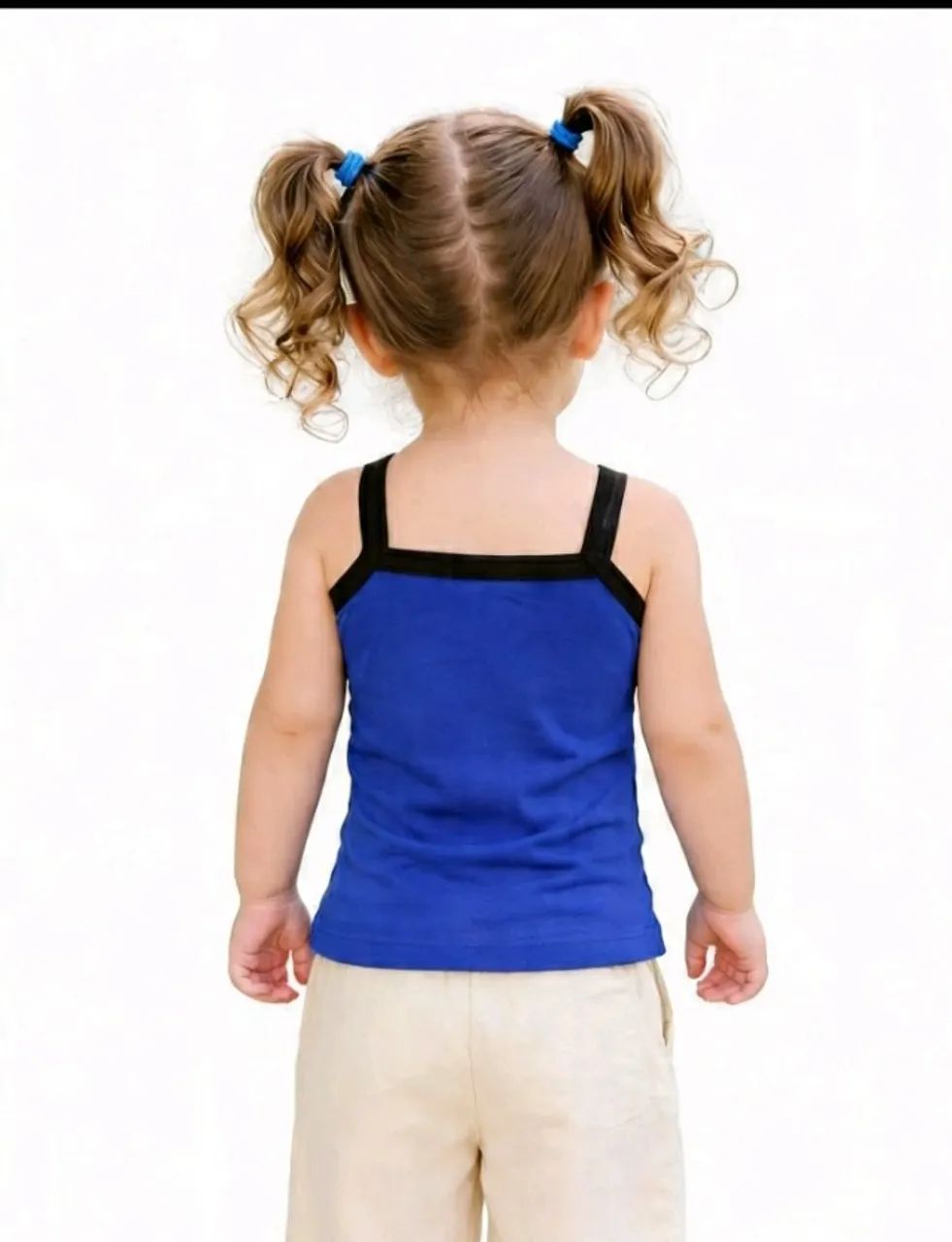 KIT COM 3 REGATAS ALCINHA INFANTIL - Foto 3