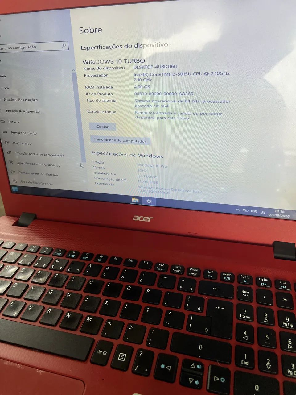 Notebook Acre i3  - Foto 2