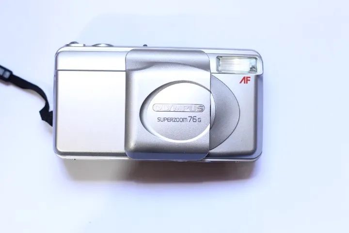 Câmera Analógica [de Filme] Olympus Superzoom 76g - Câmeras e