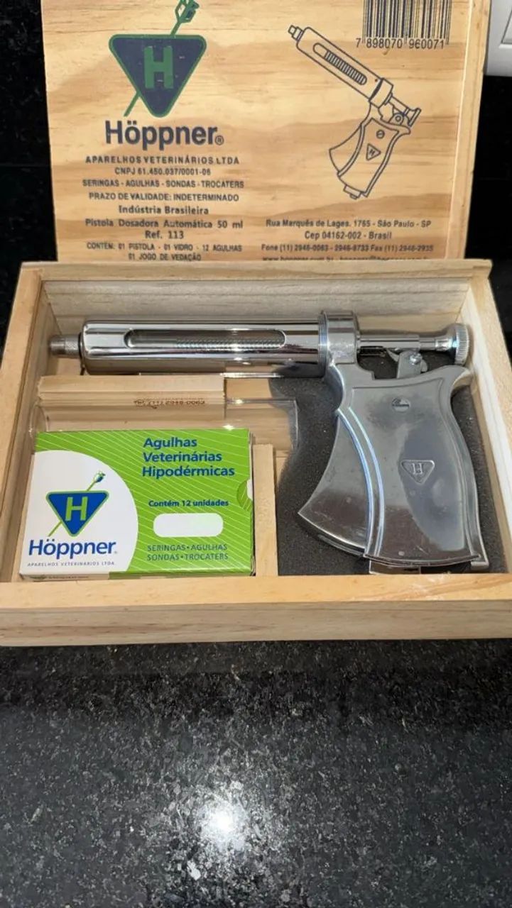Aparelho veterinário Hoppner