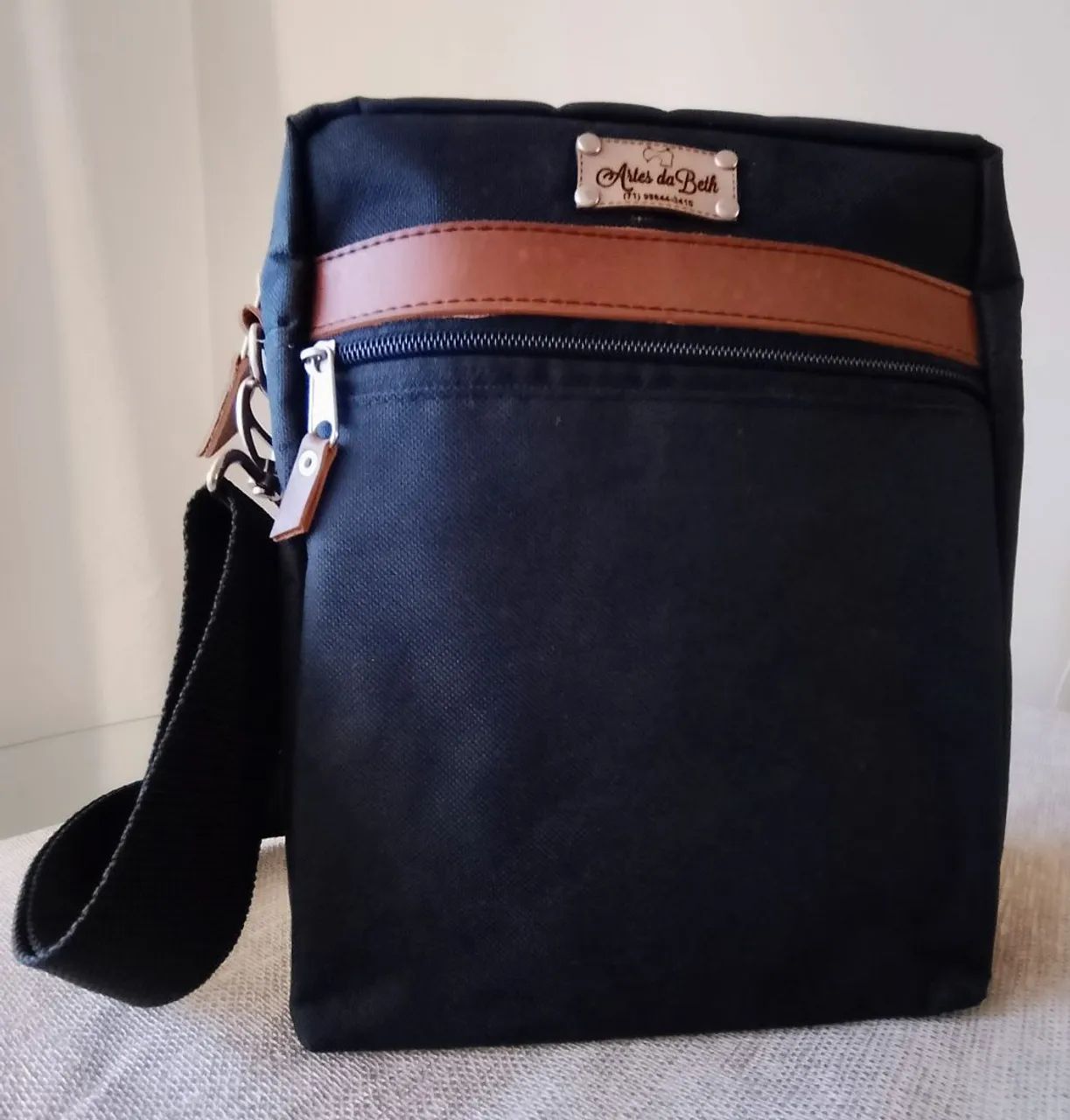 Bolsa impermeável transversal masculina  - Foto 4