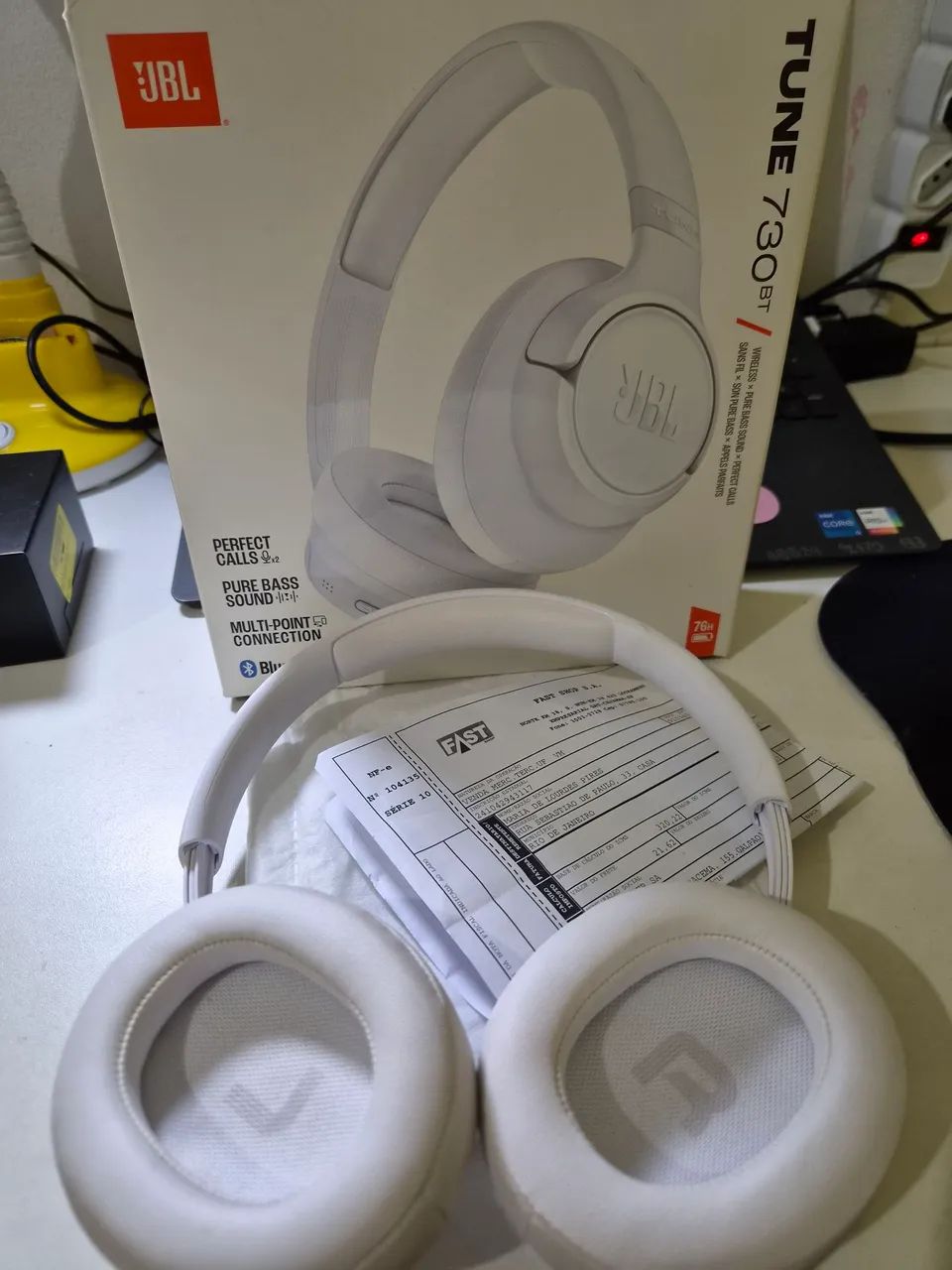 Fone Bluetooth JBL 730bt com NF e na garantia  - Foto 2