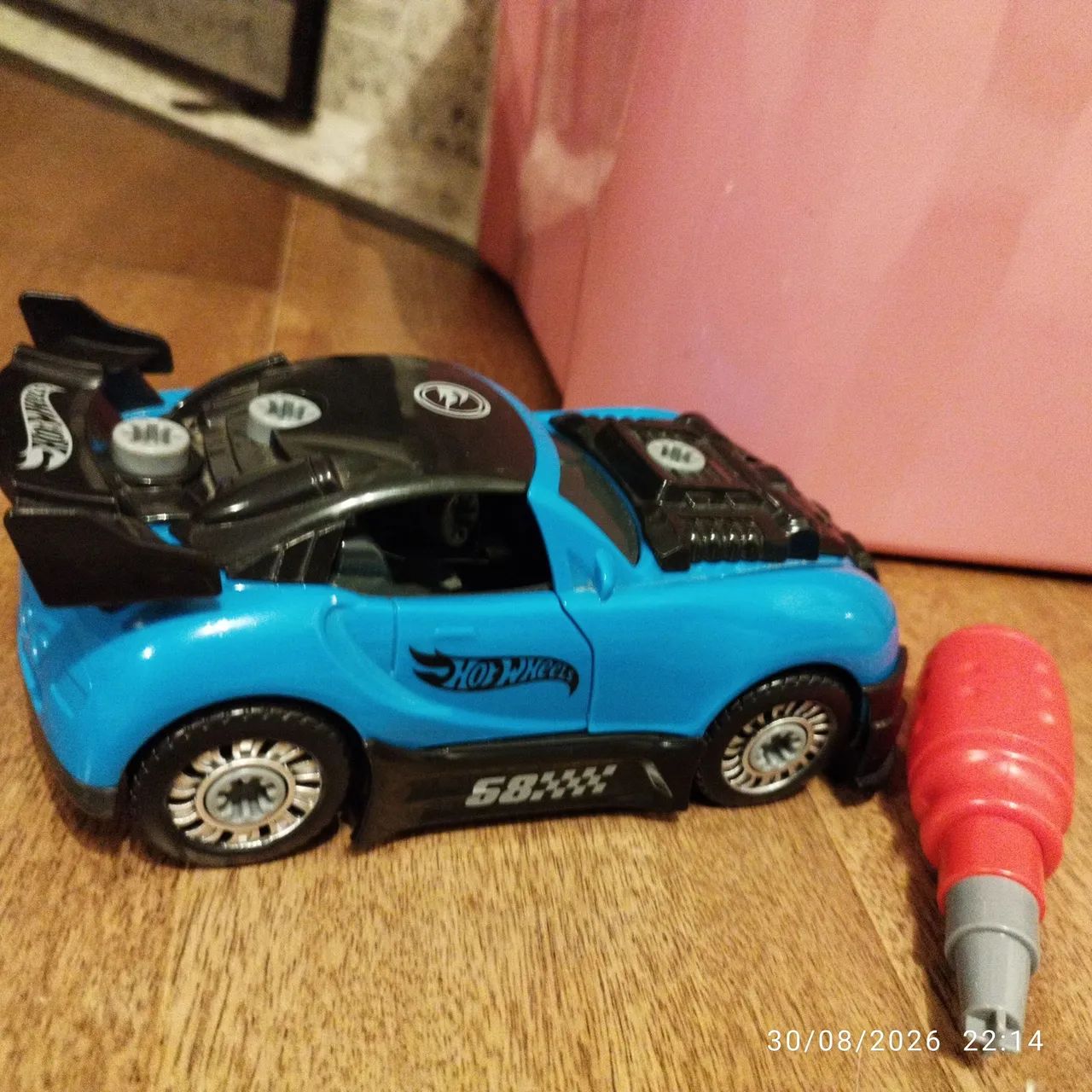 Carrinho Hot Wheels Monte e Desmonte com Chave Original - Foto 5