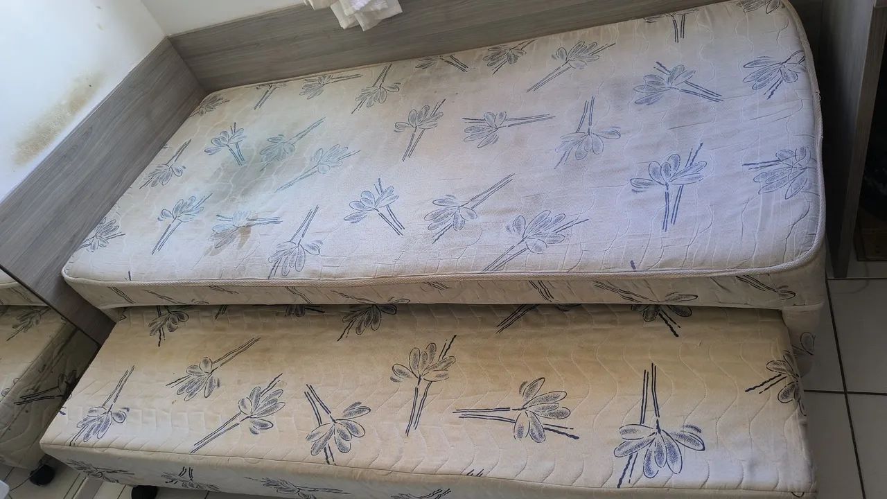 Cama solteiro com cama auxiliar  - Foto 4
