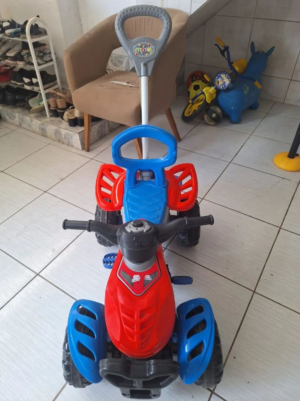 Carrinho de passeio infantil Spiderman  - Foto 4